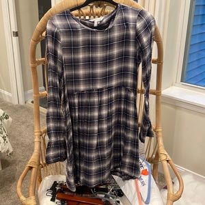 BCBGeneration plaid mini dress size S